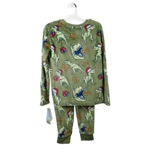 Cat & Jack Fleece Dinosaur Pajamas - NWT